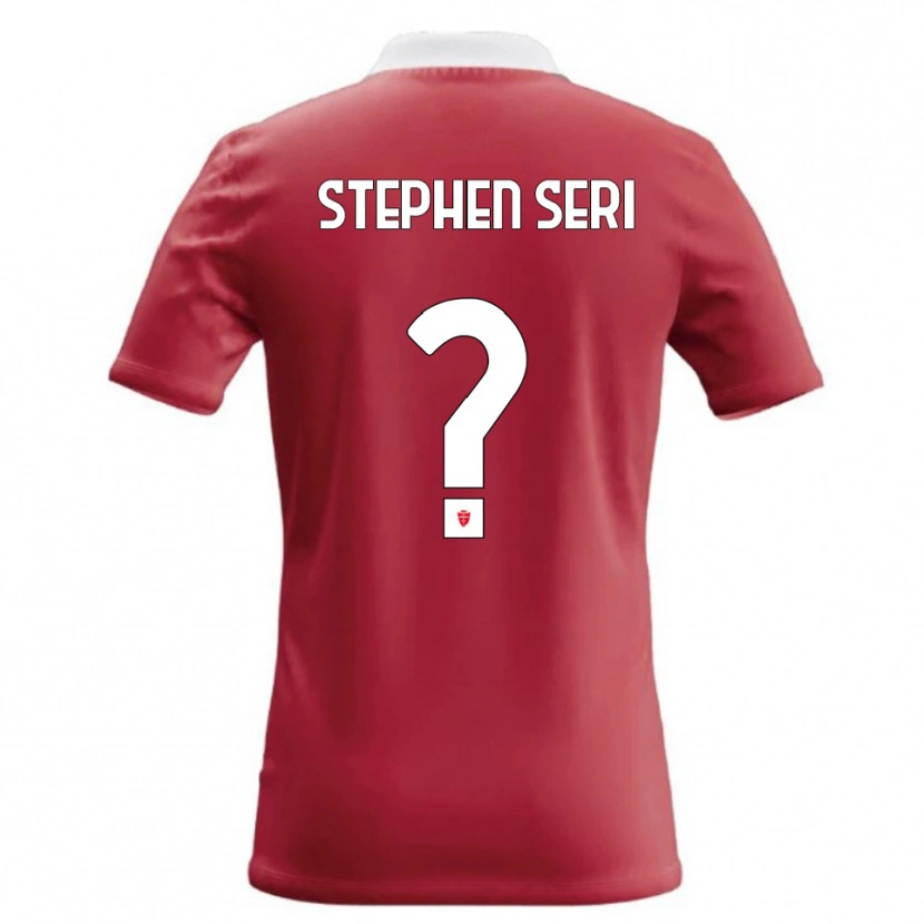 Danxen Kid Ange Stephen Seri #0 Red White Home Jersey 2026/27 T-Shirt