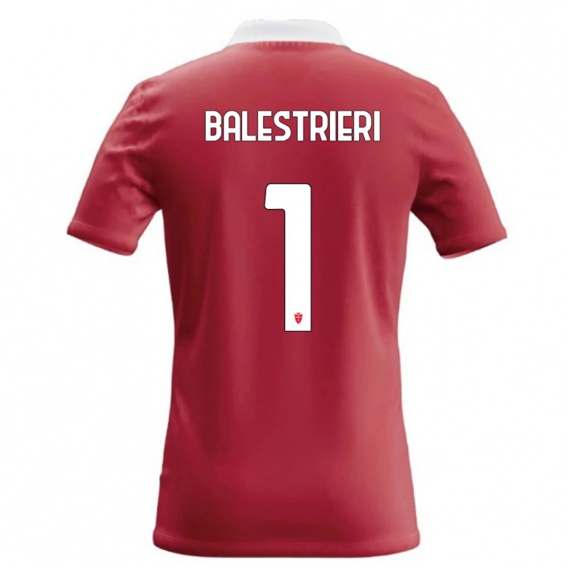 Danxen Kid Alessandro Balestrieri #1 Red White Home Jersey 2026/27 T-Shirt