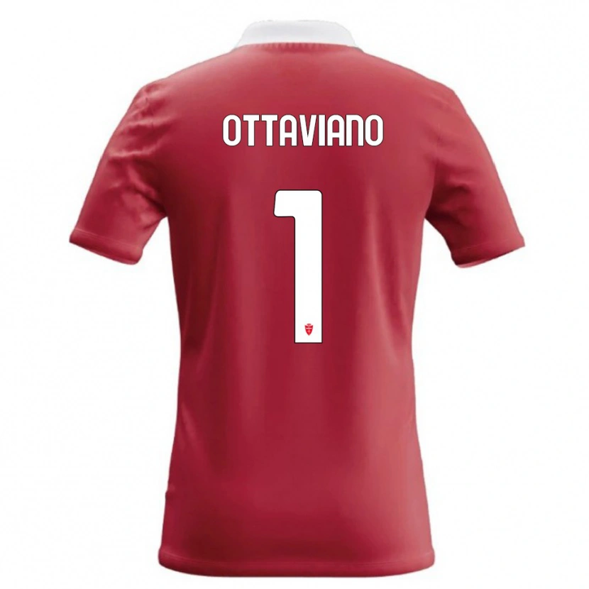 Danxen Kid Alessandro Ottaviano #1 Red White Home Jersey 2026/27 T-Shirt