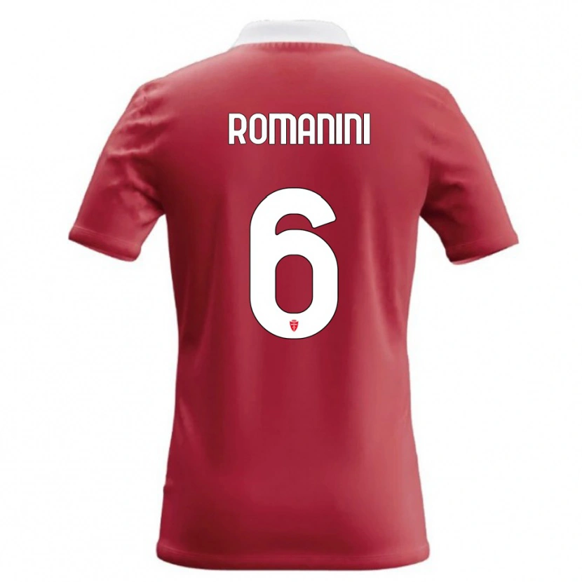 Danxen Kid Andrea Romanini #6 Red White Home Jersey 2026/27 T-Shirt