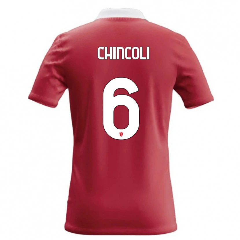 Danxen Kid Lorenzo Chincoli #6 Red White Home Jersey 2026/27 T-Shirt