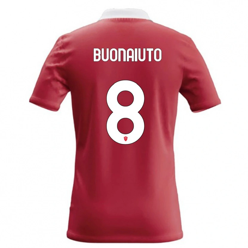 Danxen Kid Marco Buonaiuto #8 Red White Home Jersey 2026/27 T-Shirt