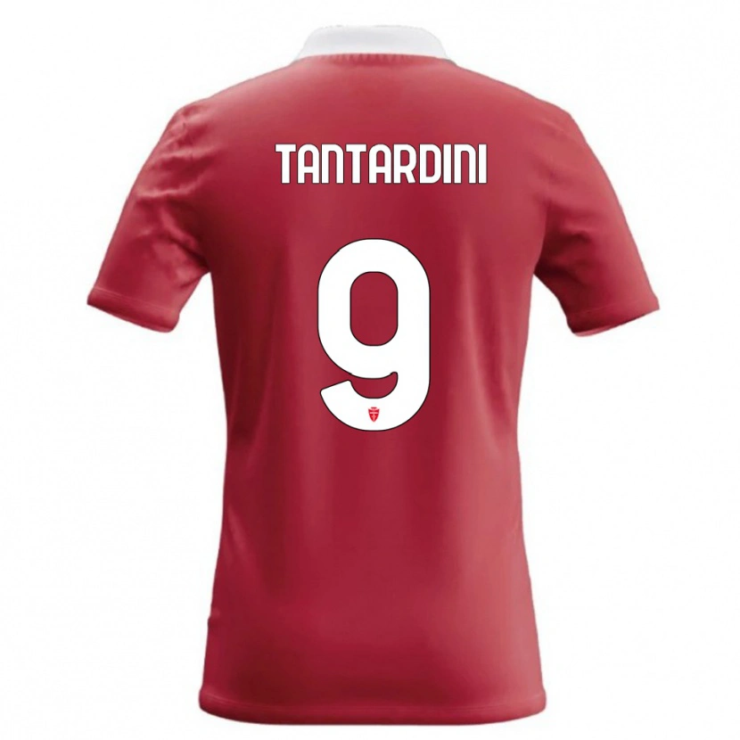 Danxen Kid Tommaso Tantardini #9 Red White Home Jersey 2026/27 T-Shirt