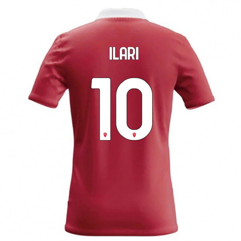 Danxen Kid Mario Ilari #10 Red White Home Jersey 2026/27 T-Shirt