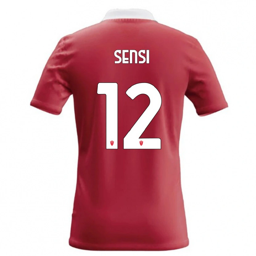 Danxen Kid Stefano Sensi #12 Red White Home Jersey 2026/27 T-Shirt