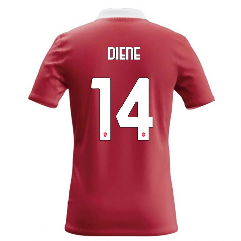 Danxen Kid Abdou Diene #14 Red White Home Jersey 2026/27 T-Shirt