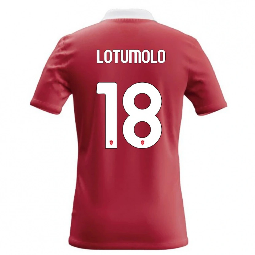 Danxen Kid Matteo Lotumolo #18 Red White Home Jersey 2026/27 T-Shirt