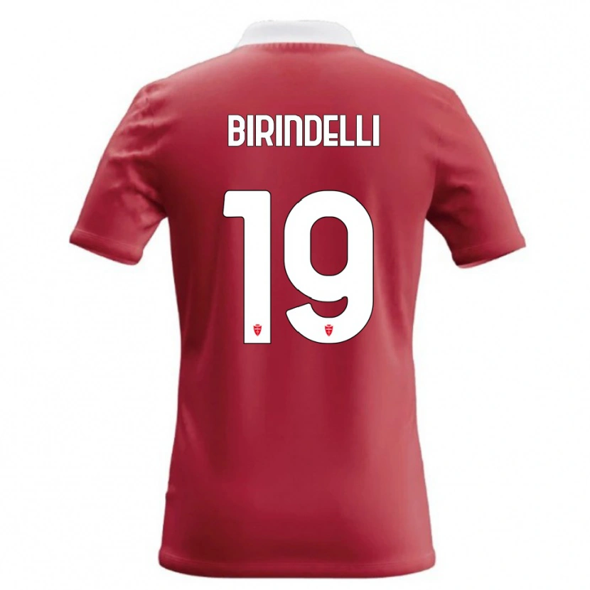 Danxen Kid Samuele Birindelli #19 Red White Home Jersey 2026/27 T-Shirt