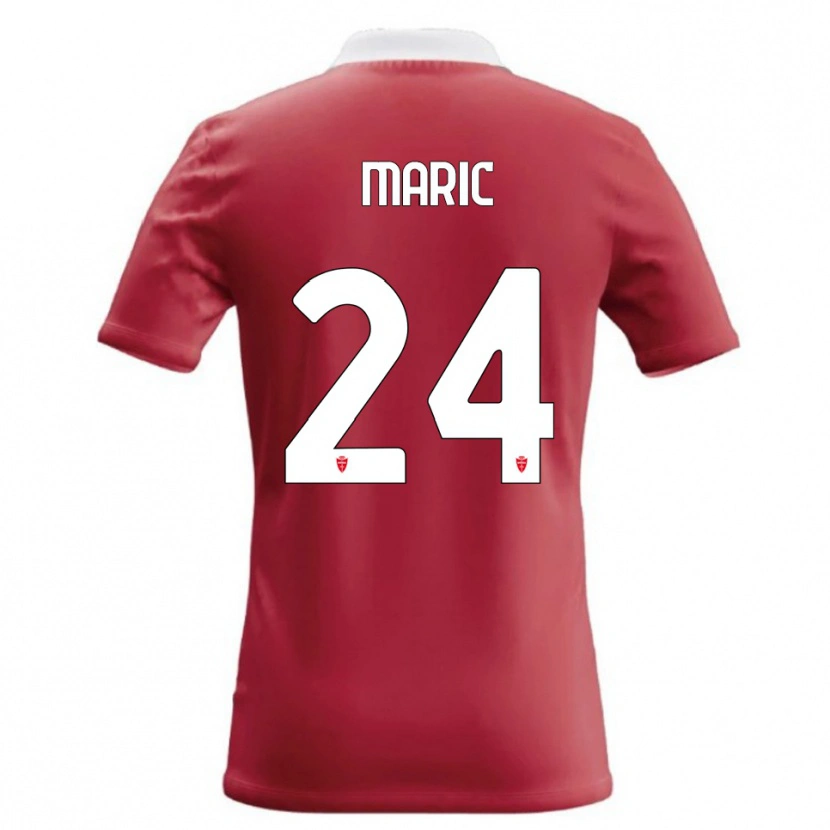 Danxen Kid Mirko Maric #24 Red White Home Jersey 2026/27 T-Shirt