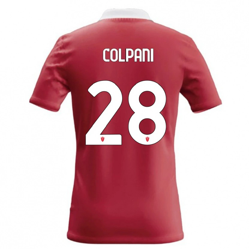 Danxen Kid Andrea Colpani #28 Red White Home Jersey 2026/27 T-Shirt