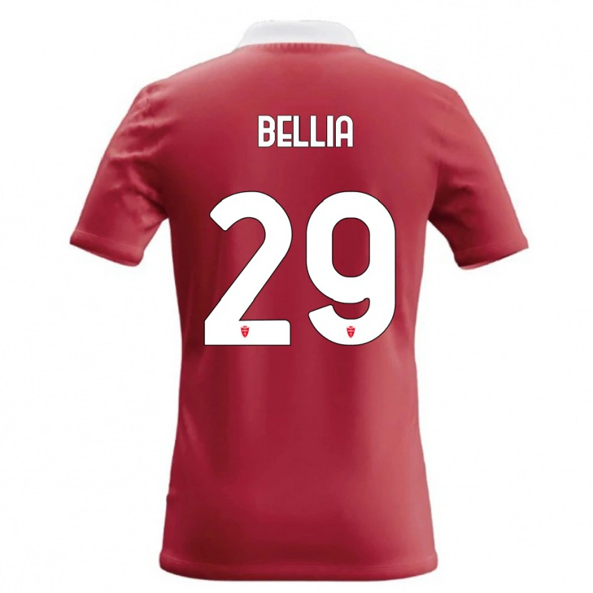 Danxen Kid Edoardo Bellia #29 Red White Home Jersey 2026/27 T-Shirt