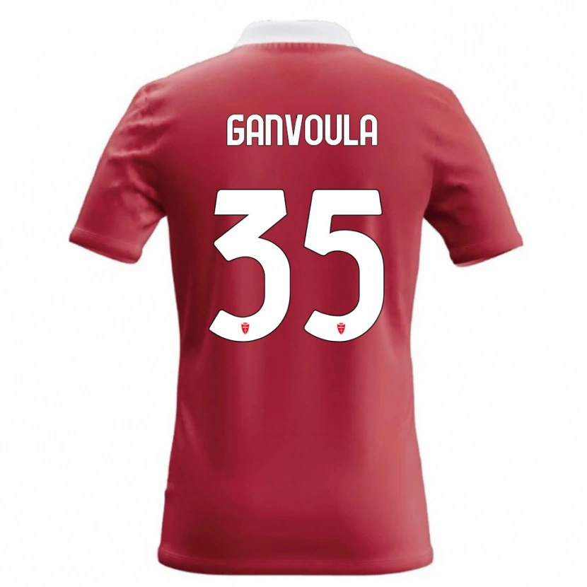 Danxen Kid Silvere Ganvoula #35 Red White Home Jersey 2026/27 T-Shirt