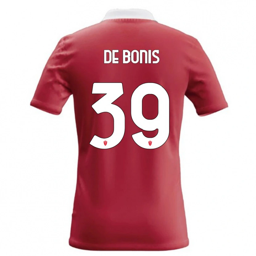 Danxen Kid Andrea De Bonis #39 Red White Home Jersey 2026/27 T-Shirt