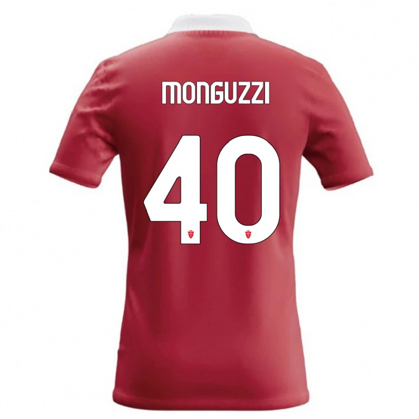 Danxen Kid Filippo Monguzzi #40 Red White Home Jersey 2026/27 T-Shirt