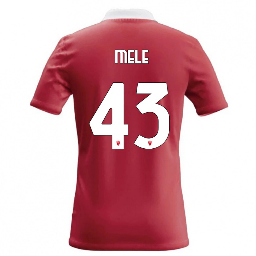Danxen Kid Fabio Mele #43 Red White Home Jersey 2026/27 T-Shirt