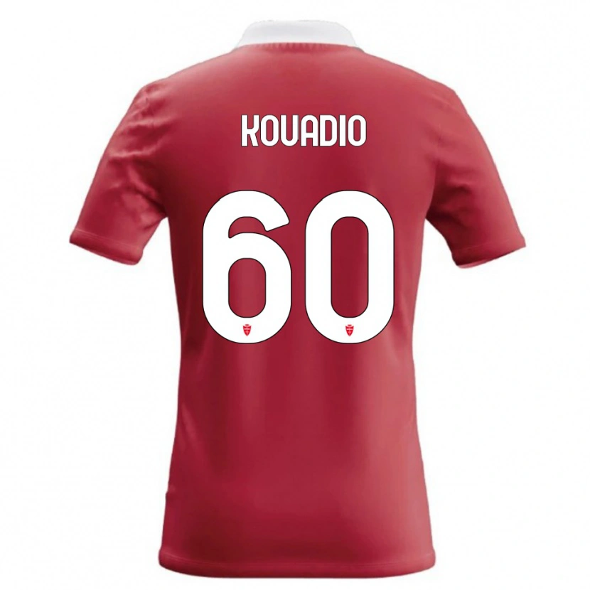 Danxen Kid Eddy Kouadio #60 Red White Home Jersey 2026/27 T-Shirt