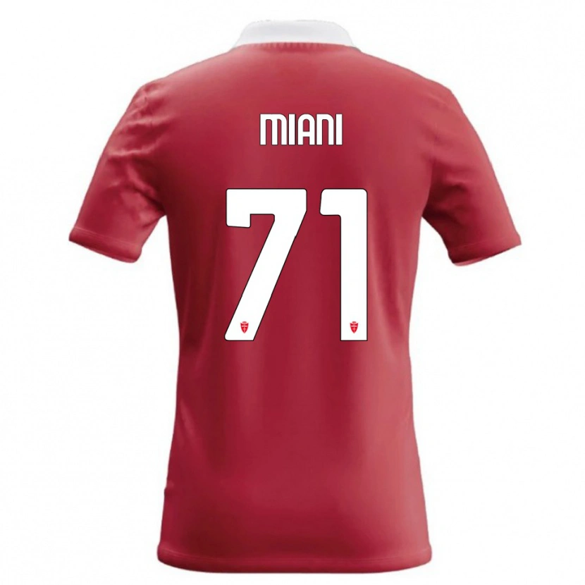 Danxen Kid Arthur Miani #71 Red White Home Jersey 2026/27 T-Shirt