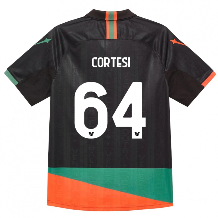Danxen Kid Serena Cortesi #64 Black Orange Green Home Jersey 2026/27 T-Shirt