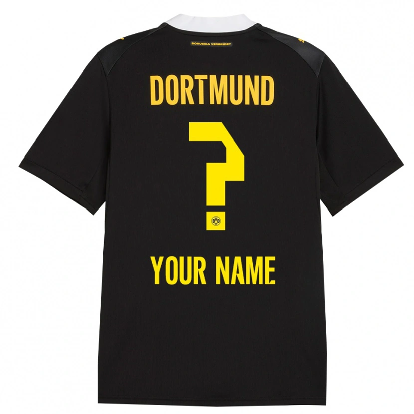 Danxen Kid Your Name #0 Black Red Yellow Away Jersey 2026/27 T-Shirt