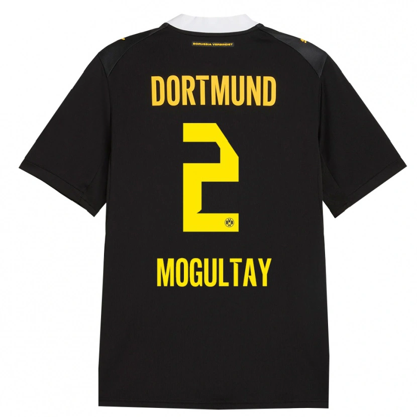 Danxen Kid Baran Mogultay #2 Black Red Yellow Away Jersey 2026/27 T-Shirt