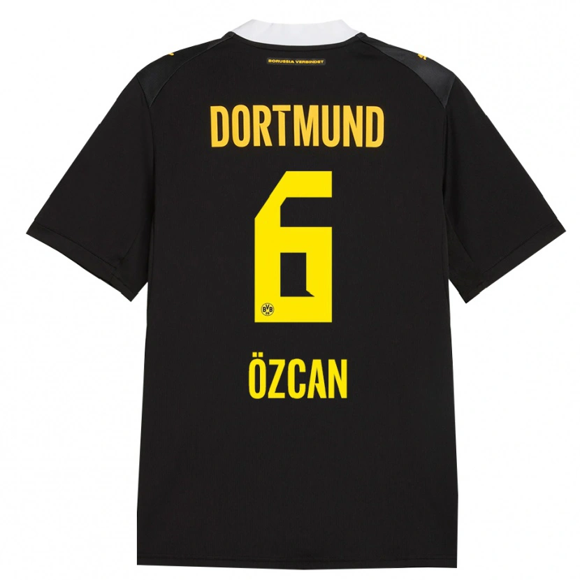 Danxen Kid Salih Ozcan #6 Black Red Yellow Away Jersey 2026/27 T-Shirt