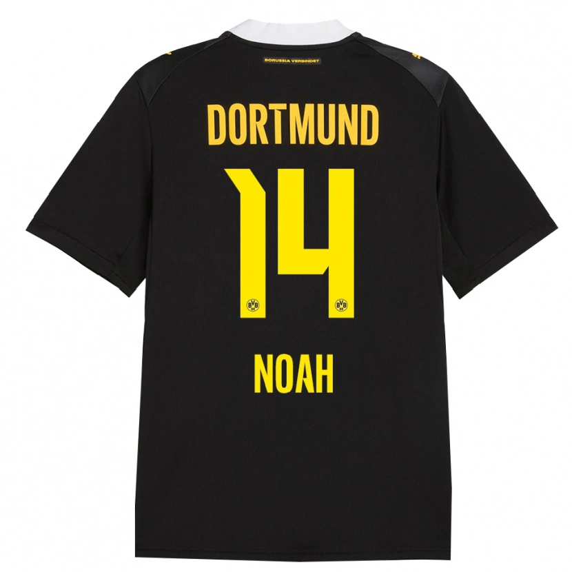 Danxen Kid Colin Noah Kleine-Bekel #14 Black Red Yellow Away Jersey 2026/27 T-Shirt