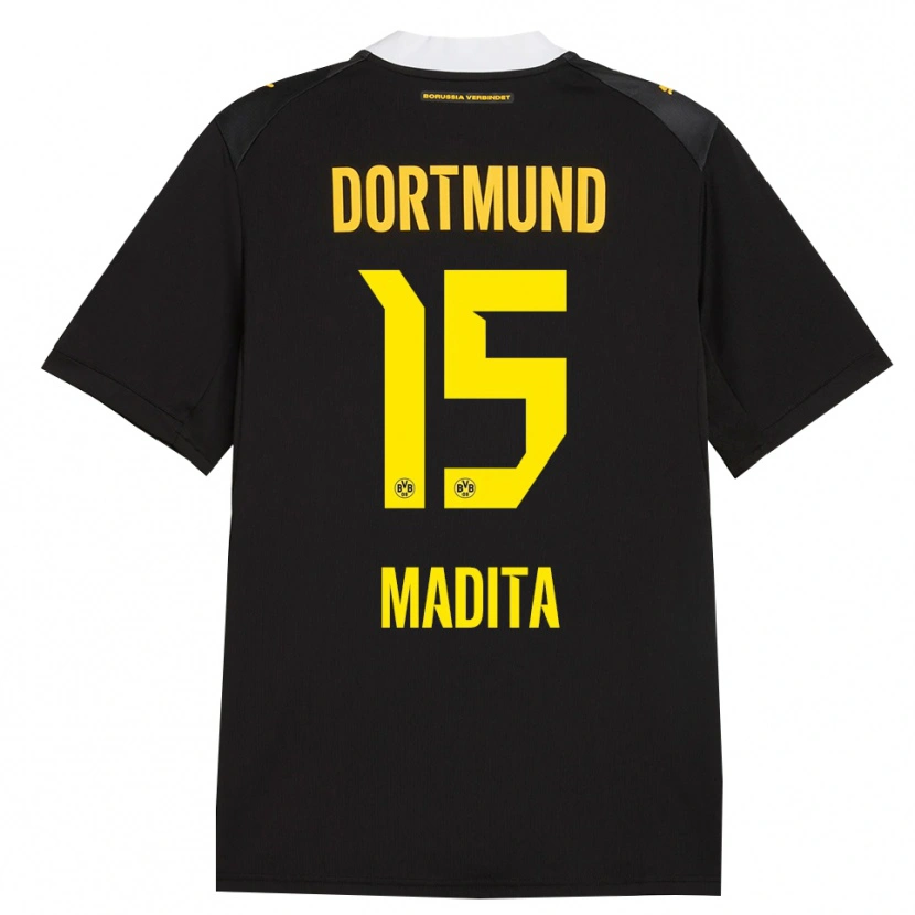 Danxen Kid Kohorst Madita #15 Black Red Yellow Away Jersey 2026/27 T-Shirt