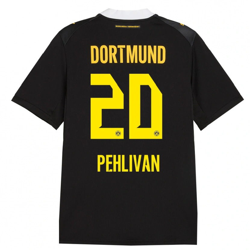 Danxen Kid Miran Pehlivan #20 Black Red Yellow Away Jersey 2026/27 T-Shirt