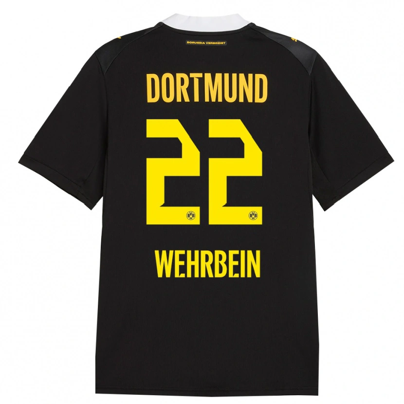 Danxen Kid Jan-Mattis Wehrbein #22 Black Red Yellow Away Jersey 2026/27 T-Shirt