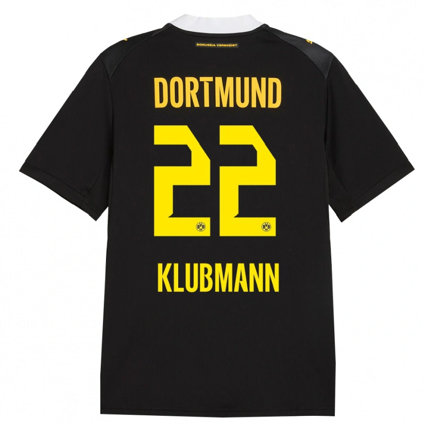 Danxen Kid Leon Klubmann #22 Black Red Yellow Away Jersey 2026/27 T-Shirt