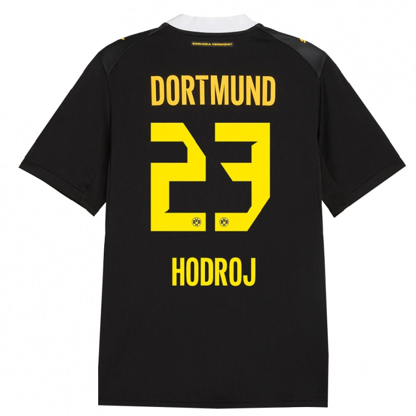 Danxen Kid Malik Hodroj #23 Black Red Yellow Away Jersey 2026/27 T-Shirt