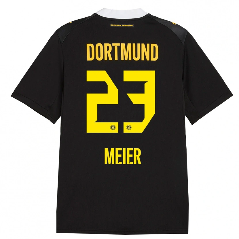 Danxen Kid Maximilian Meier #23 Black Red Yellow Away Jersey 2026/27 T-Shirt