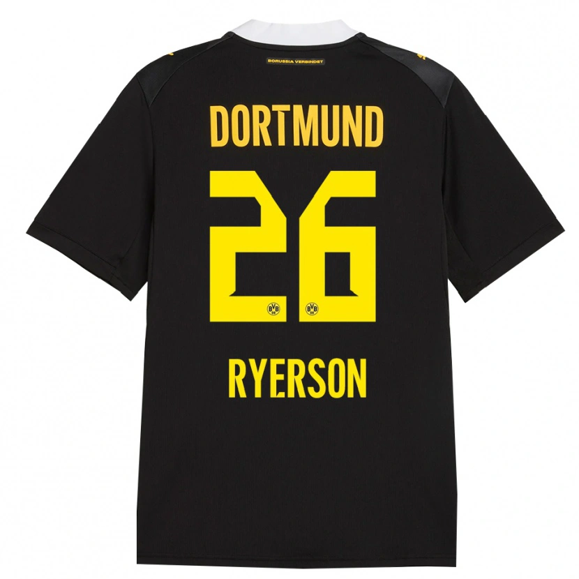 Danxen Kid Julian Ryerson #26 Black Red Yellow Away Jersey 2026/27 T-Shirt