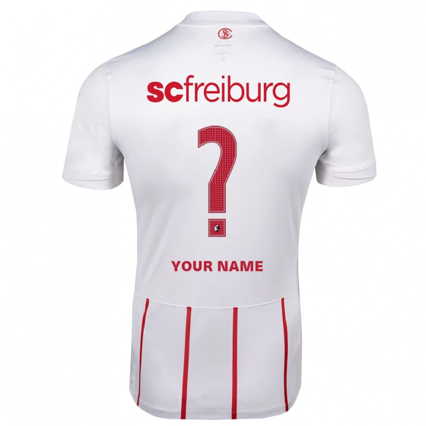 Danxen Kid Your Name #0 White Red Yellow Away Jersey 2026/27 T-Shirt