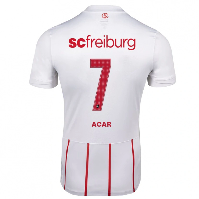Danxen Kid Hasan Acar #7 White Red Yellow Away Jersey 2026/27 T-Shirt