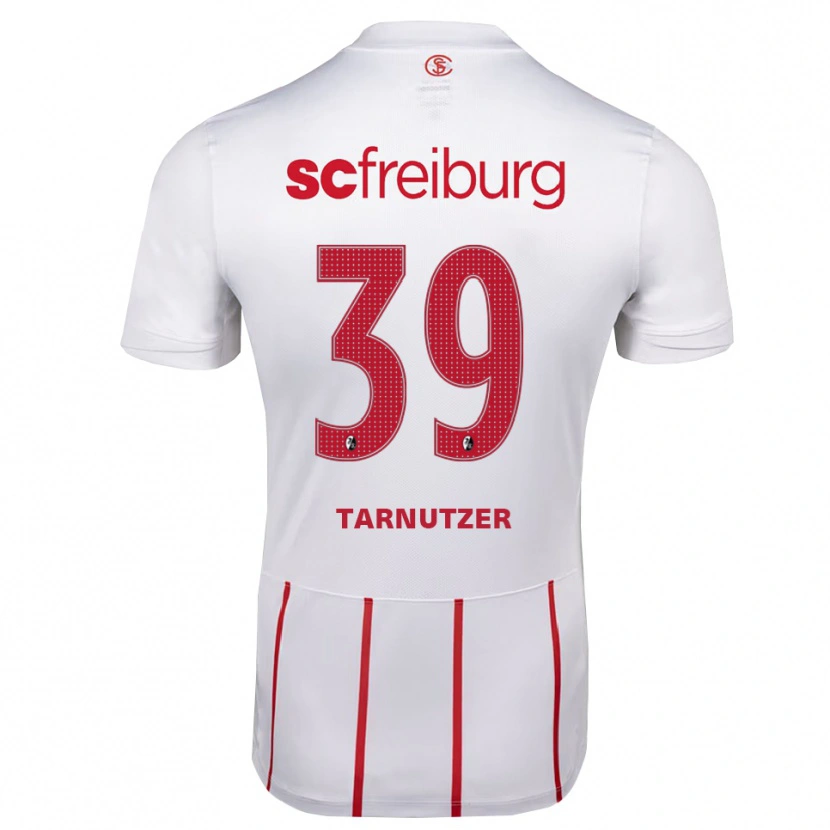 Danxen Kid Rouven Tarnutzer #39 White Red Yellow Away Jersey 2026/27 T-Shirt