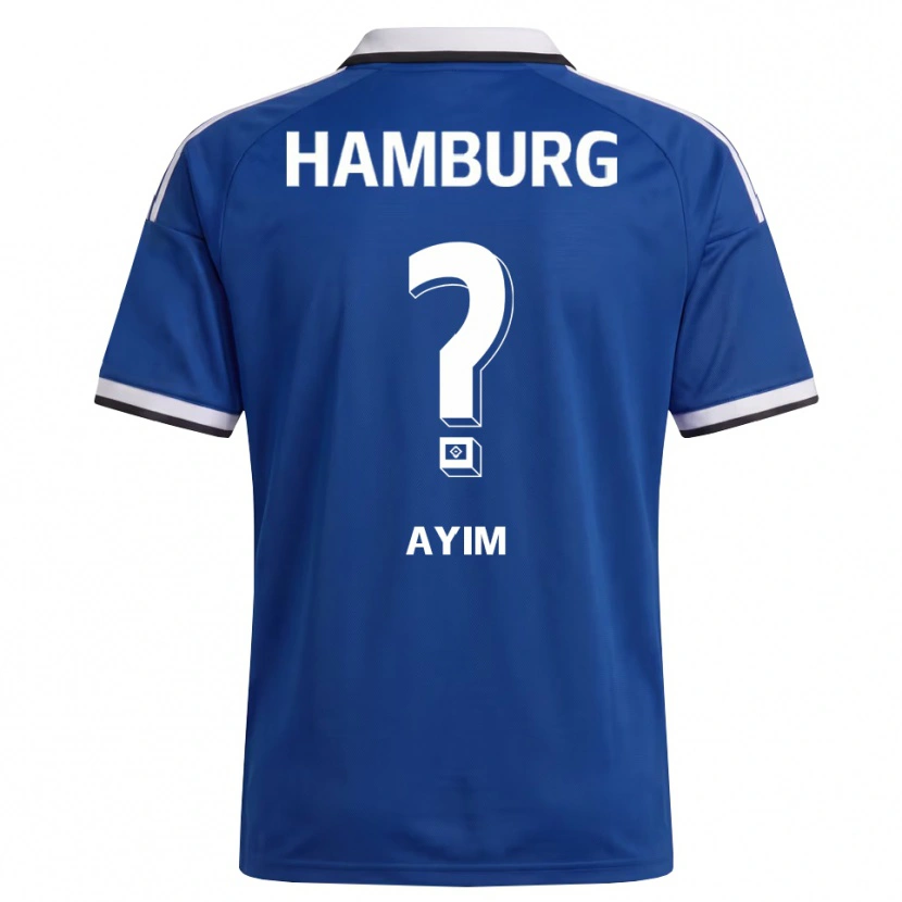 Danxen Kid Andi Ayim #0 White Blue Away Jersey 2026/27 T-Shirt