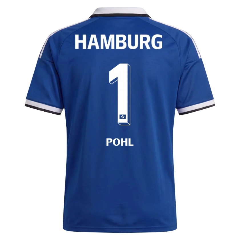 Danxen Kid Christina Pohl #1 White Blue Away Jersey 2026/27 T-Shirt