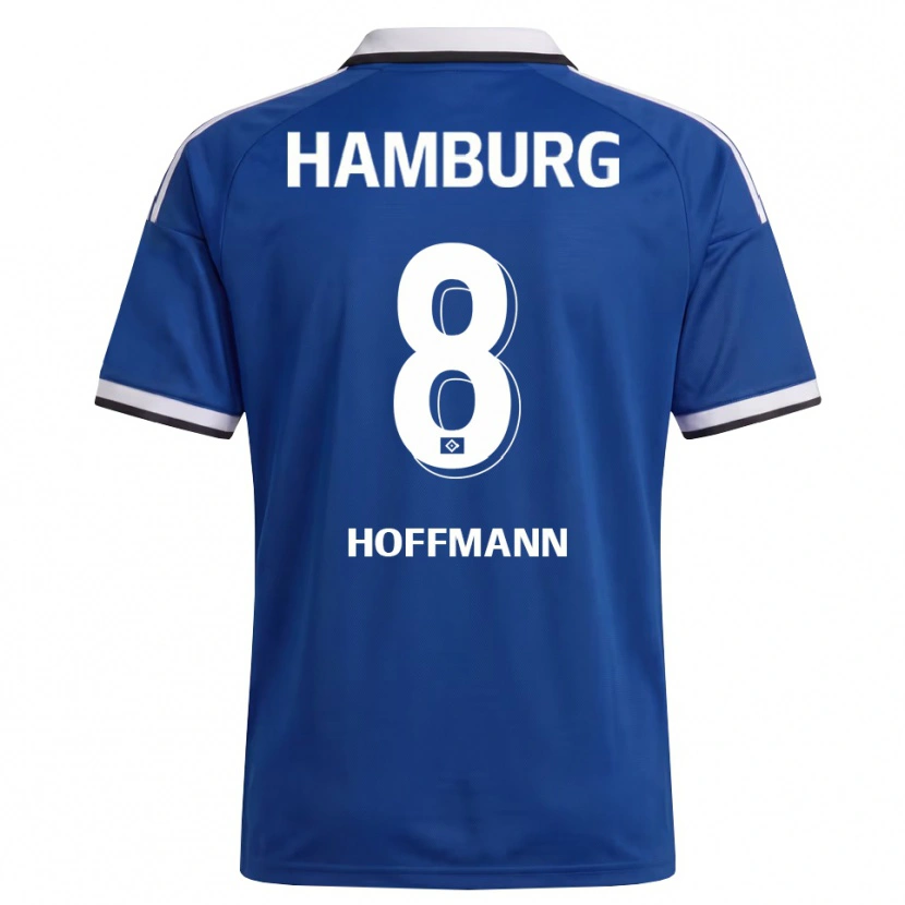 Danxen Kid Nick Hoffmann #8 White Blue Away Jersey 2026/27 T-Shirt