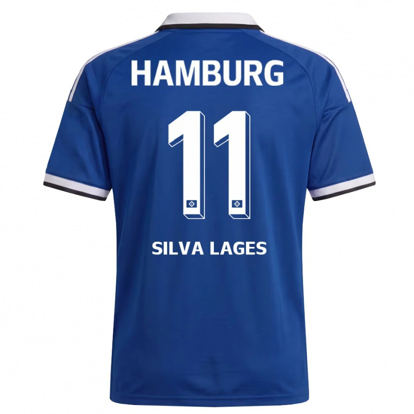 Danxen Kid Martim Silva Lages #11 White Blue Away Jersey 2026/27 T-Shirt