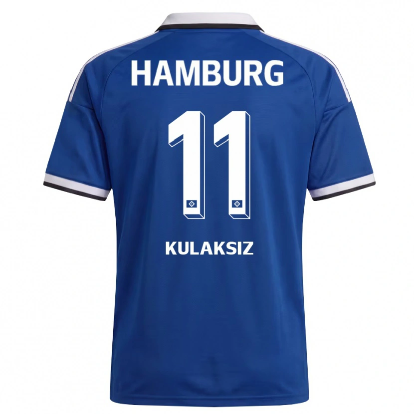 Danxen Kid Onurhan Kulaksız #11 White Blue Away Jersey 2026/27 T-Shirt