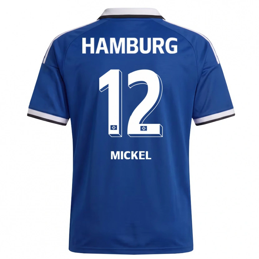 Danxen Kid Tom Mickel #12 White Blue Away Jersey 2026/27 T-Shirt
