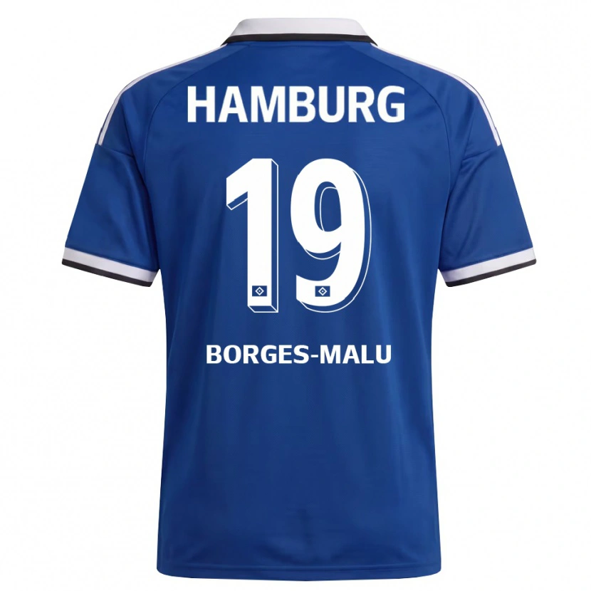 Danxen Kid Louis Borges-Malu #19 White Blue Away Jersey 2026/27 T-Shirt