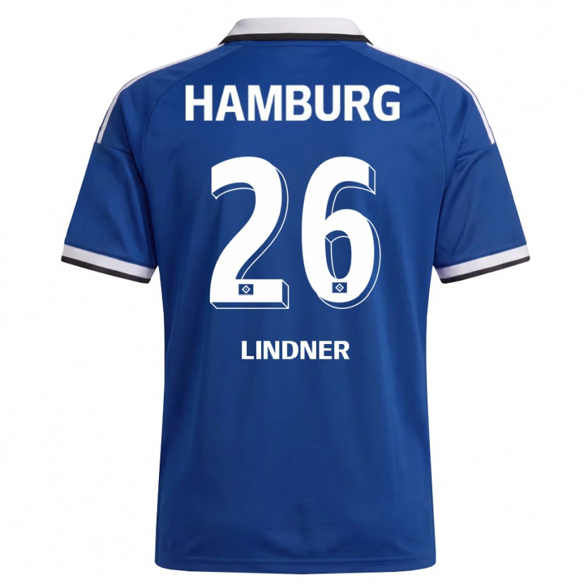 Danxen Kid Mick Lindner #26 White Blue Away Jersey 2026/27 T-Shirt