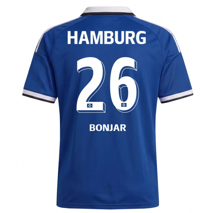 Danxen Kid Amir Bonjar #26 White Blue Away Jersey 2026/27 T-Shirt