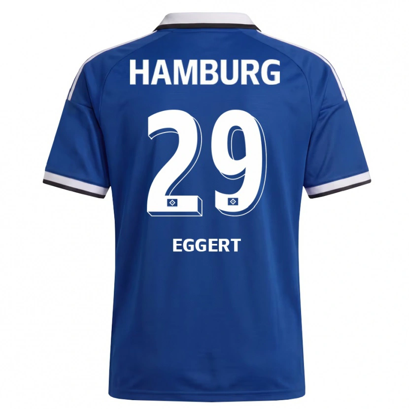 Danxen Kid Leni Eggert #29 White Blue Away Jersey 2026/27 T-Shirt
