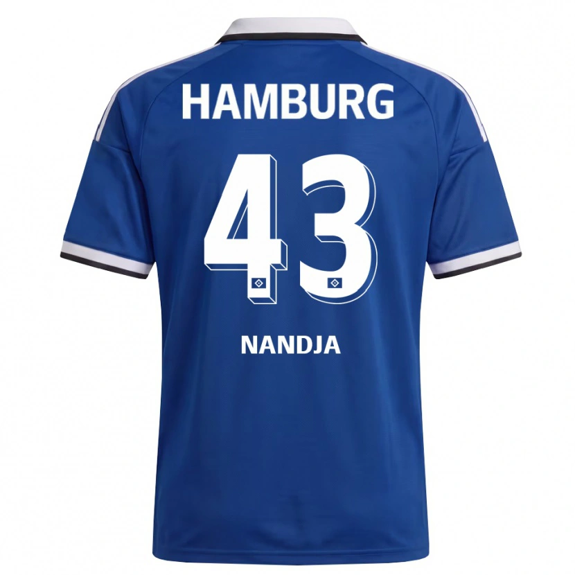 Danxen Kid Shafiq Nandja #43 White Blue Away Jersey 2026/27 T-Shirt