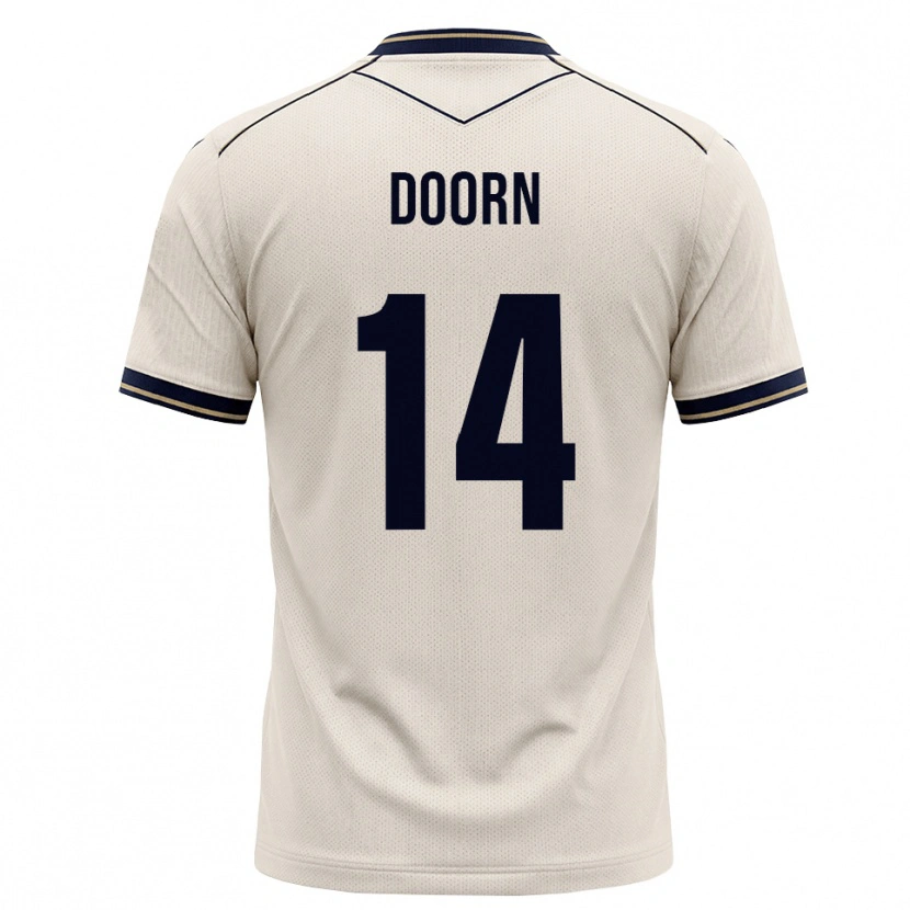 Danxen Kid Lisa Doorn #14 Off-White Ink Blue Away Jersey 2026/27 T-Shirt