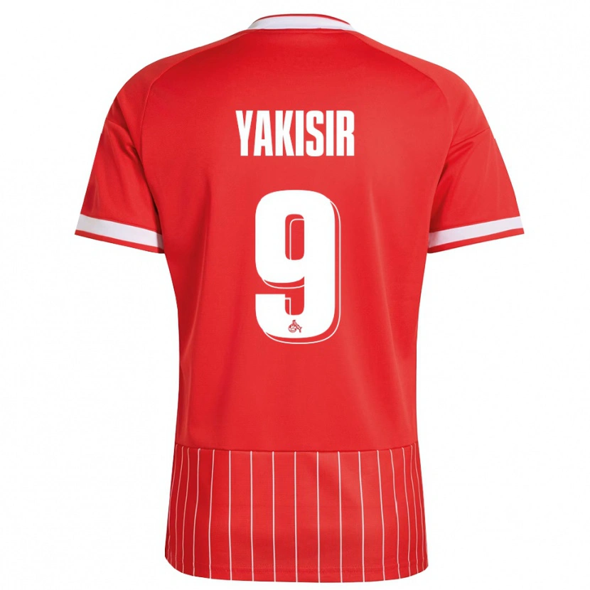 Danxen Kid Emir-Ahmet Yakisir #9 Red White Green Away Jersey 2026/27 T-Shirt