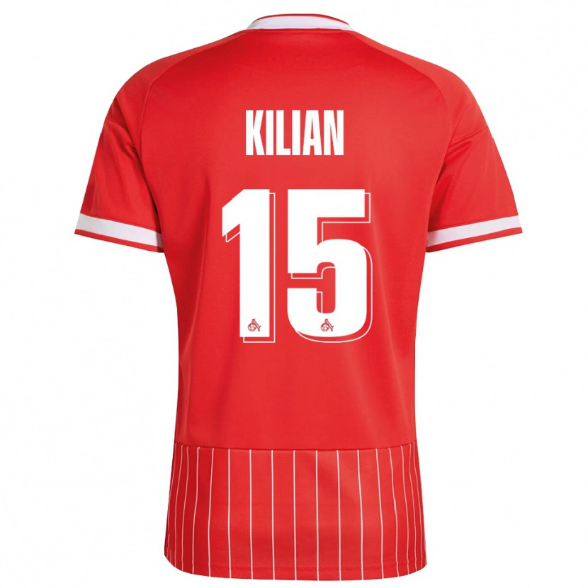 Danxen Kid Luca Kilian #15 Red White Green Away Jersey 2026/27 T-Shirt